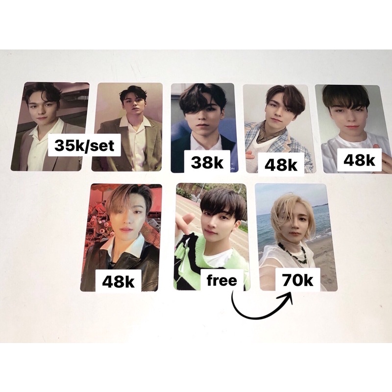 Jual Pc Photocard Vernon Jeonghan Dino Seventeen An Ode Hitorijanai Hmv Tc Incomplete Attacca Op