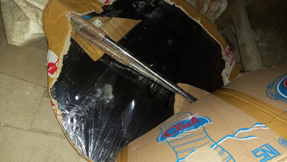 Wajan Martabak Telur Ukuran 55cm Bahan Plat Baja Hitam