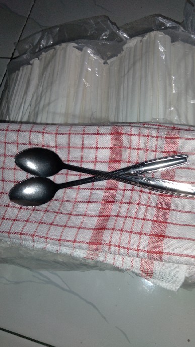 Sendok Teh Gagang Panjang Stainless Stell/sendok Tea/sendok Gula Anti Karat 17cm Harga Satuan Murah