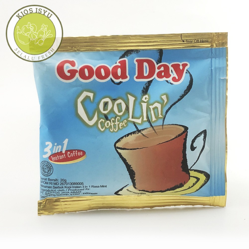 

Kopi Good Day Coolin isi 10pcs