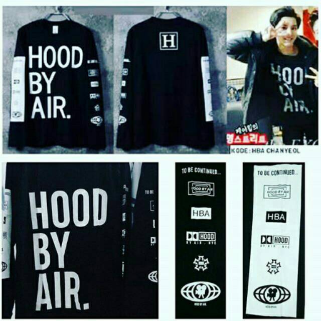 Free Ongkir - Kaos HBA / Sweater HBA / HBA chanyeol kai kris