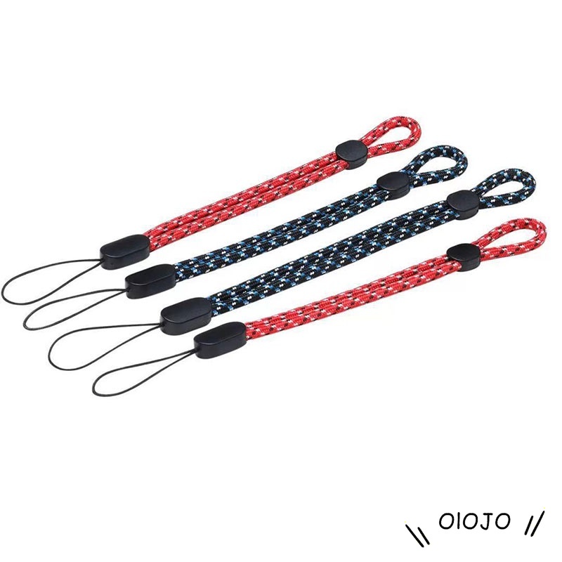 Anti-lost Lanyard Kasus Ponsel Gantungan Kunci Lanyard Adjustable Pendek Tali Pergelangan Tangan Aksesoris Ponsel - ol