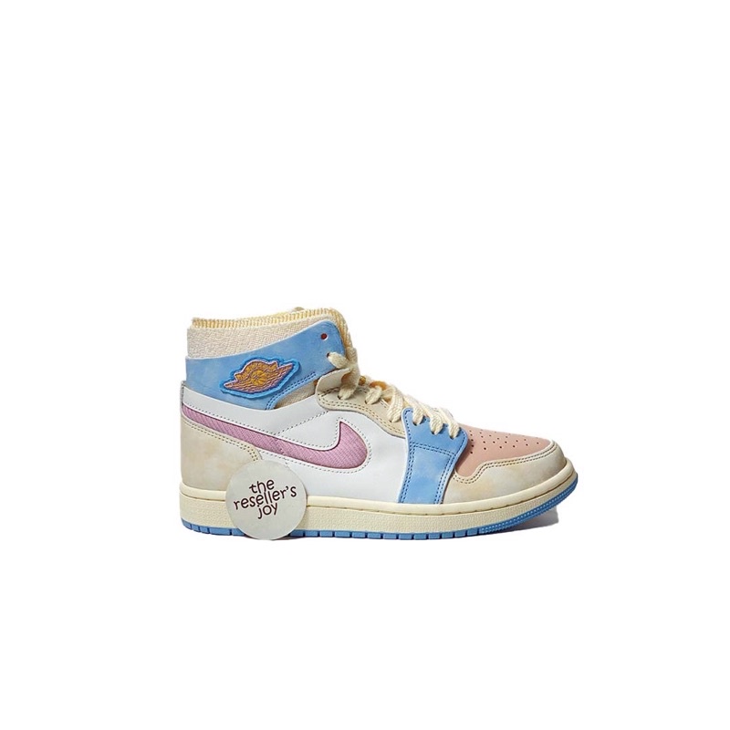 Nike Air Jordan 1 High Zoom Pink Oxford (100% AUTHENTIC)