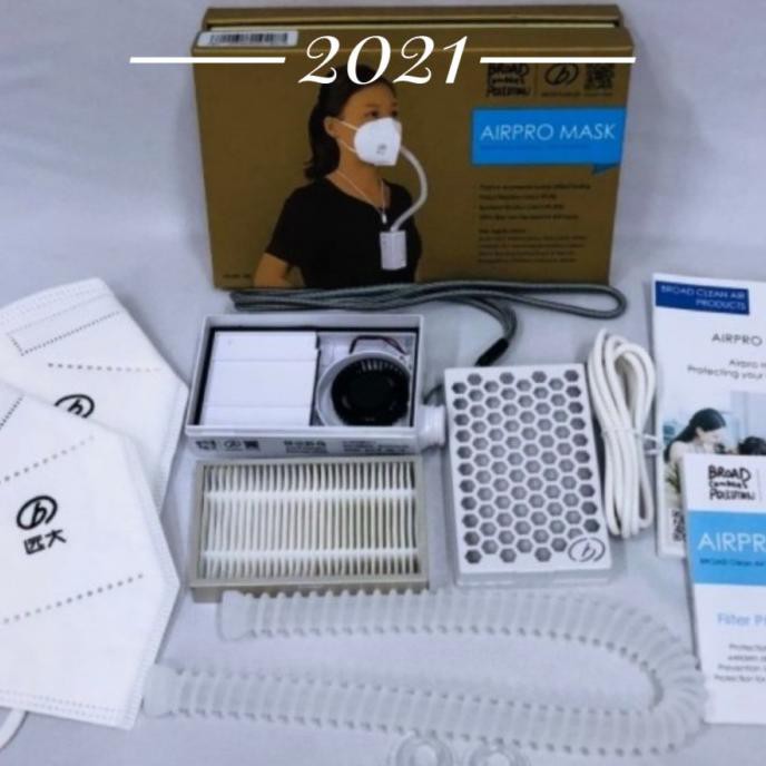 Broad Airpro mask masker hepa filter respirator - Versi 2020