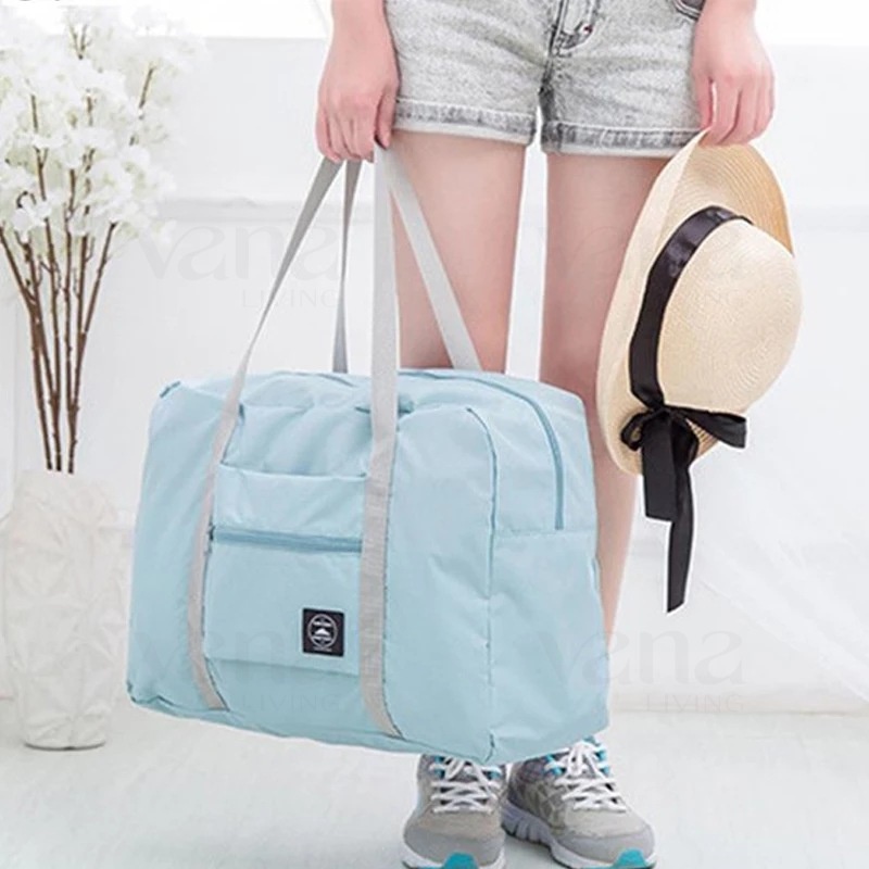 Vana Tas Travel Jinjing Lipat Besar Travelling Bag Hand Carry Luggage Anti Air Waterproof Folding Bag Organizer untuk Pria Wanita