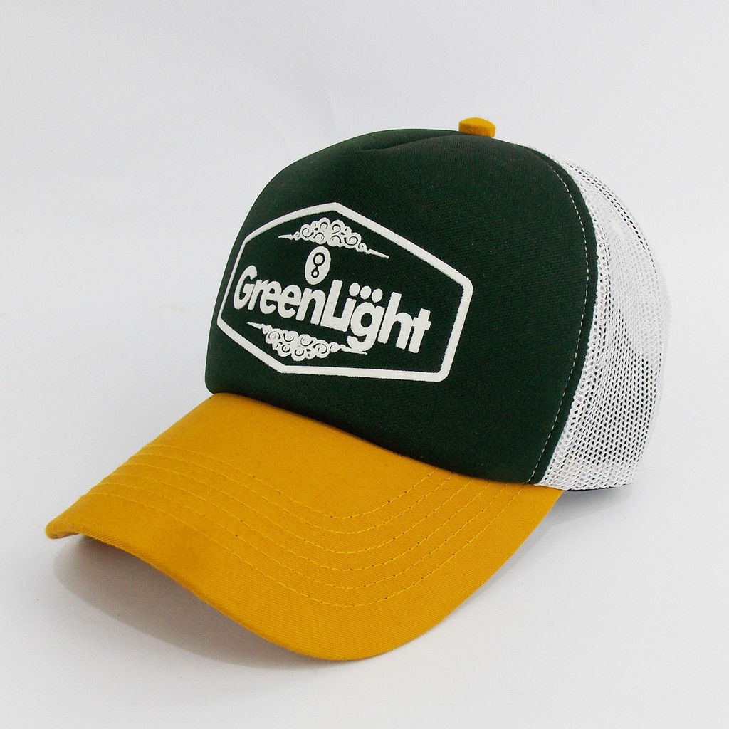 TOPI GREENLIGHT ORI 2 - TOPI DISTRO GREENLIGHT - TRUCKER GREENLIGHT - SNAPBACK GREENLIGHT - GRLT