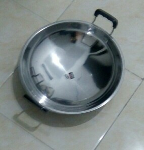 Wajan Stainless Stell Uk 34/36/40