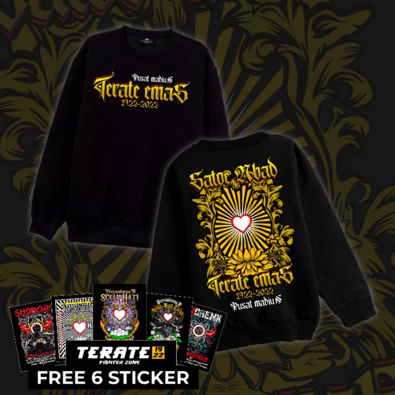 SWEATER PSHT TERATE EMAS TERBARU DISTRO MURAH