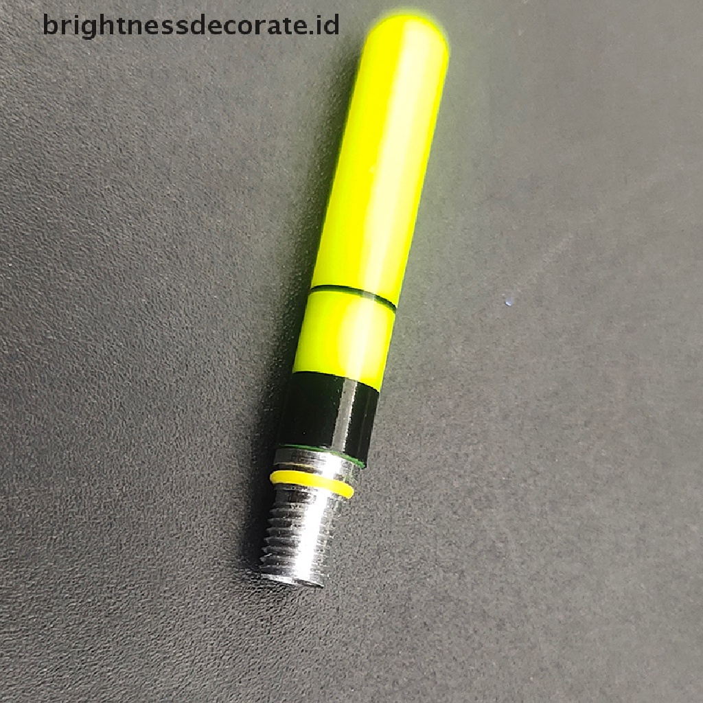 (Birth) 2pcs Stik Lampu Led Apung Luminous Untuk Memancing Malam Hari