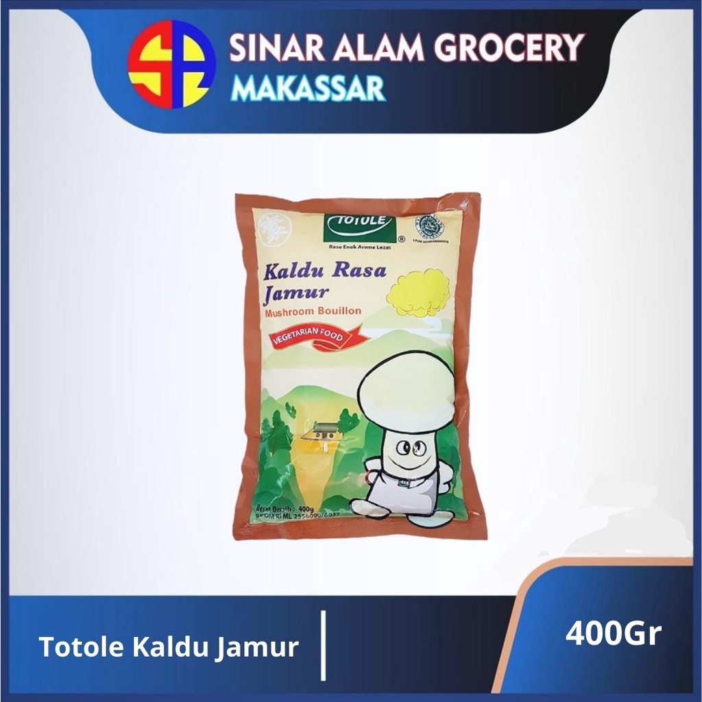 

Totole kaldu jamur vegetarian/vegan 400 gr/bumbu penyedap/mushroom