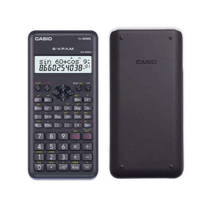 

Kalkulator Scientific CASIO FX-350MS Baru dan Asli 350 MS