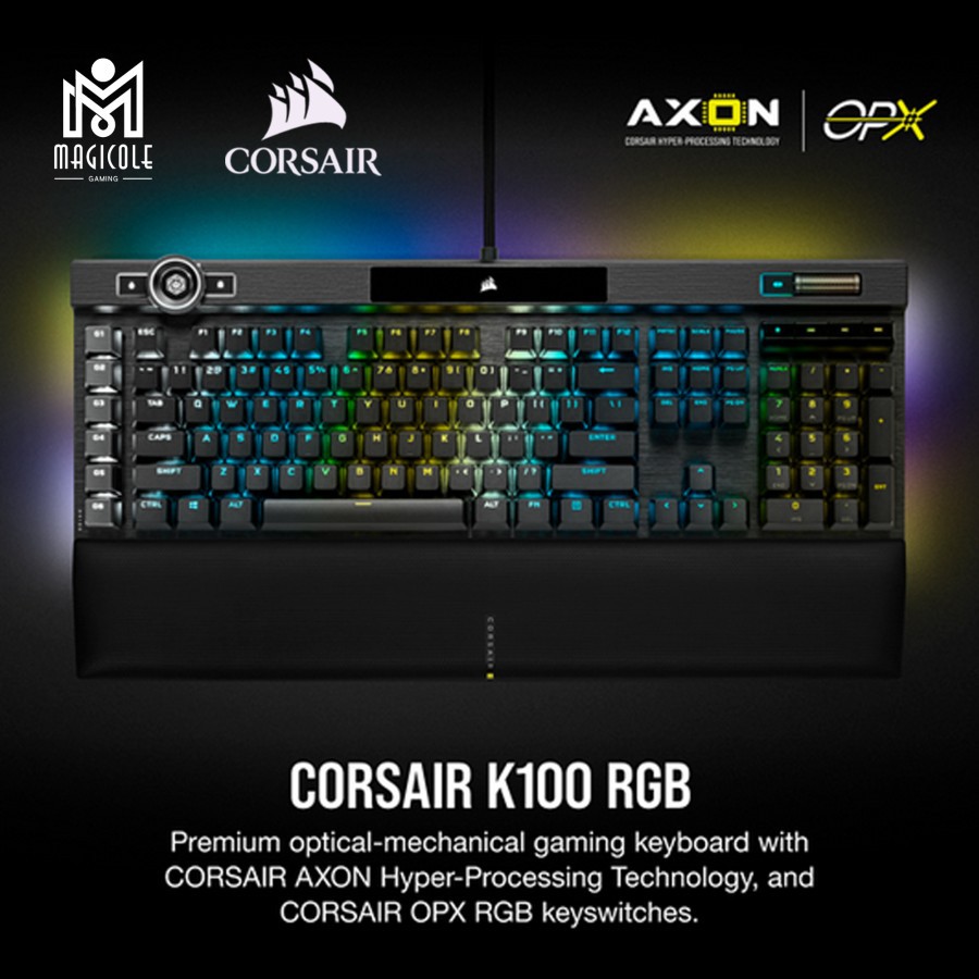 Corsair K100 RGB Mechanical Keyboard Gaming
