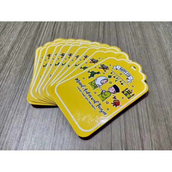 

Hang tag lebaran kartu ucapan idul fitri label parcel hadiah card