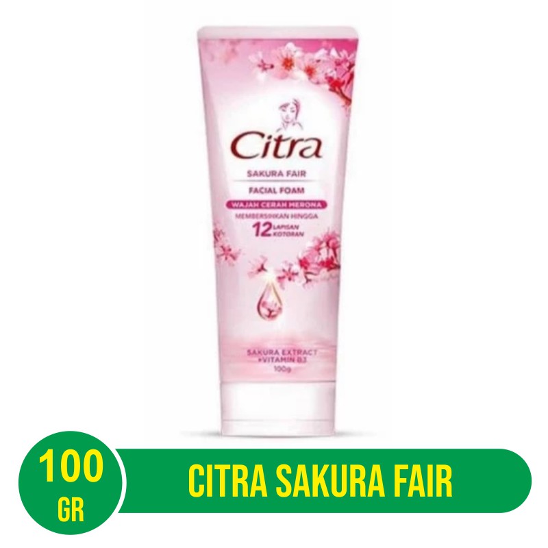 Citra facial foam 100gr - Sabun Muka