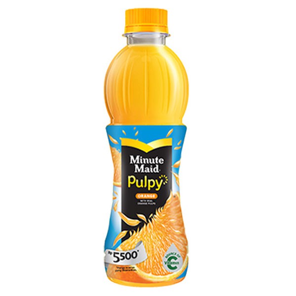 Jual Minute Maid Pulpy Orange Ml Shopee Indonesia