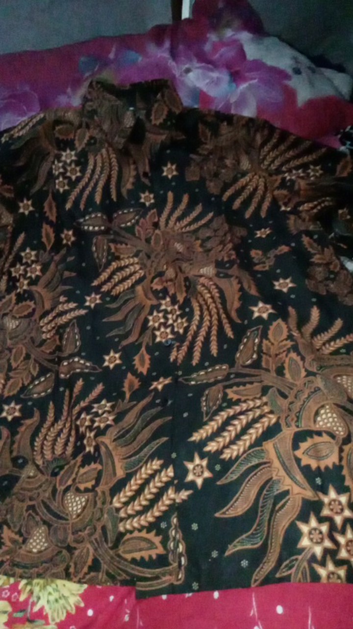 Maura Couple - Sania Ruffle Batik Couple Ori Ndoro Jowi Garansi Termurah Shopee - Batik Modern Solo