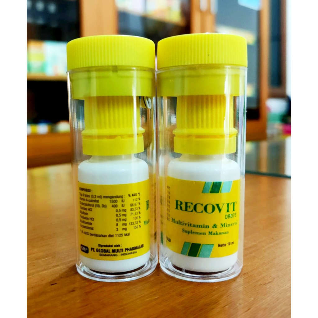 Recovit Drops 10 ml Multivitamin Vitamin Bayi Aman