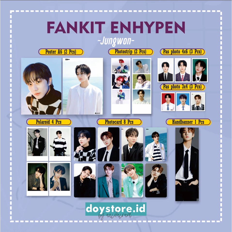 Fankit ENHYPEN Paket Super Hemat