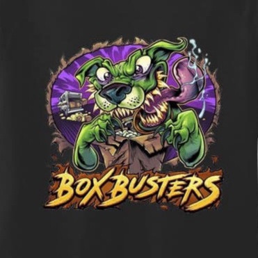 New Kaos Pria BOX BUSTERS Baju Kaos Distro Kaos Gambar Printing Kaos Pria