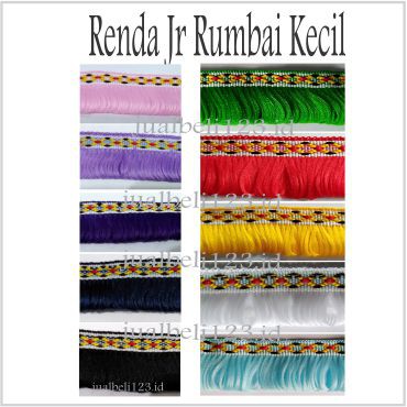 Renda Rumbai Kecil Brukat