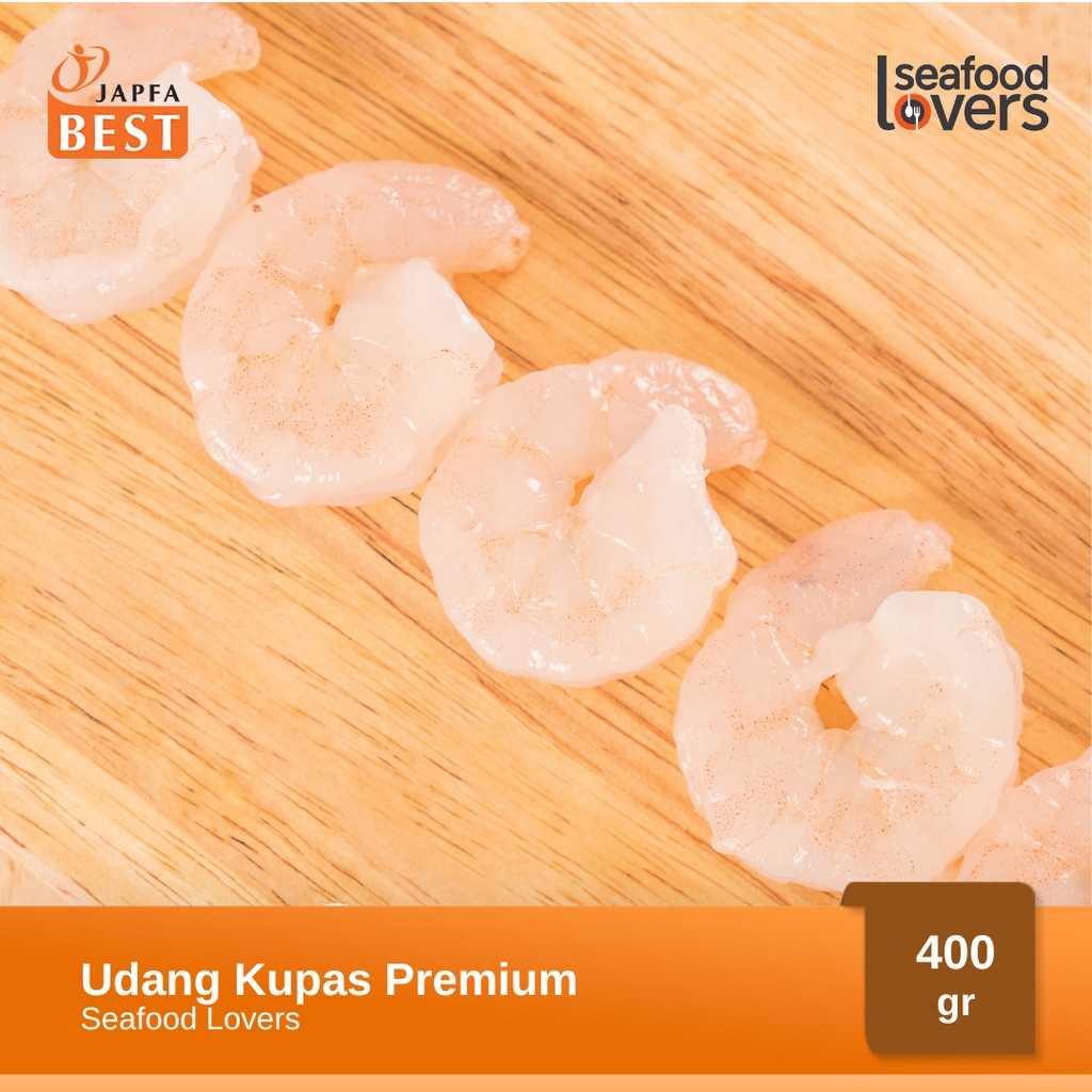 Udang Kupas Vannamei Premium Seafood Lovers 400 gr