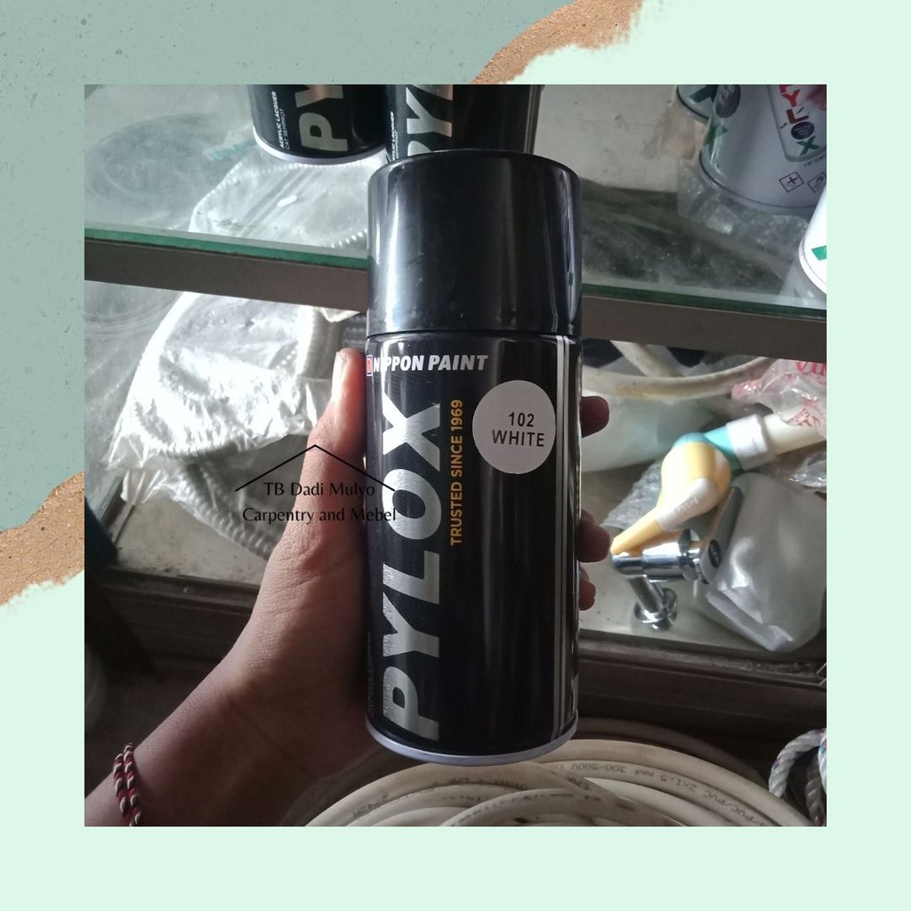 Pylox / Aerosol Spray Paint / Pylox Nippon Paint / Pylox White No 102