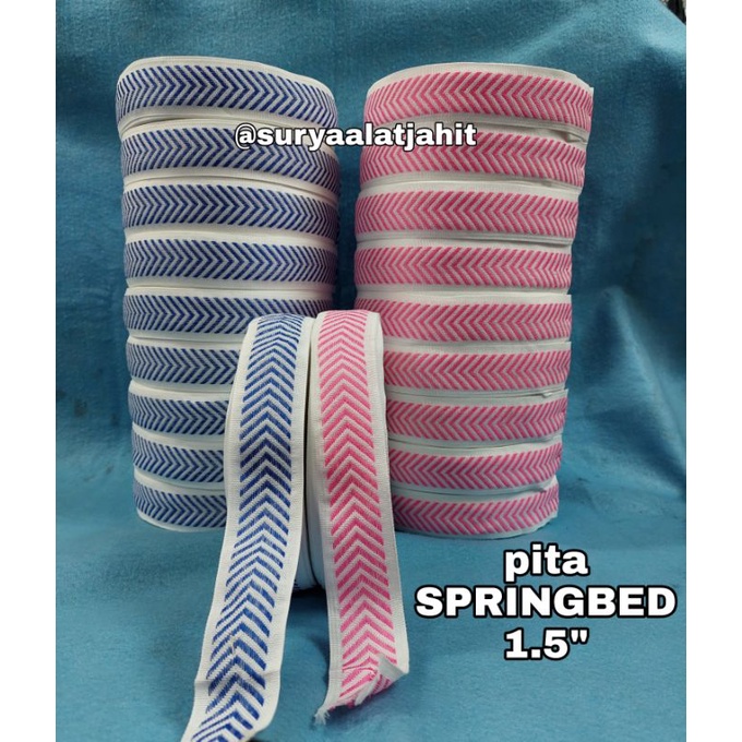 Pita SPRINGBED uk.4cm isi @53y =Rp.26.000/1rol