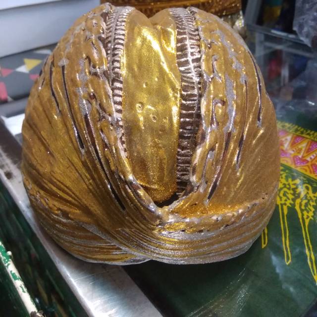 Blangkon Jawa Jogja Emas Prada Manten