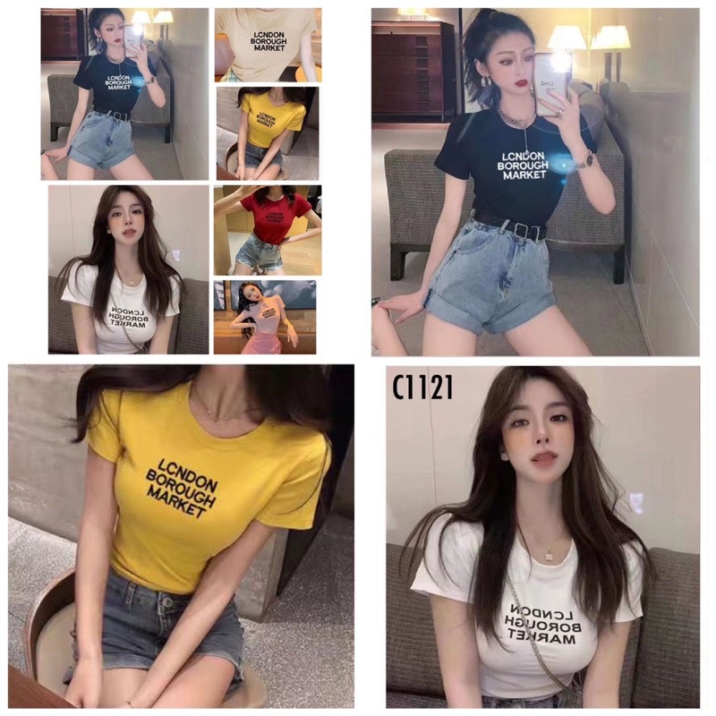 kaos wanita import tulisan , croptop / kaos pendek korean polos tulisan bkk murah.theani top import kaos,kaos polos theani