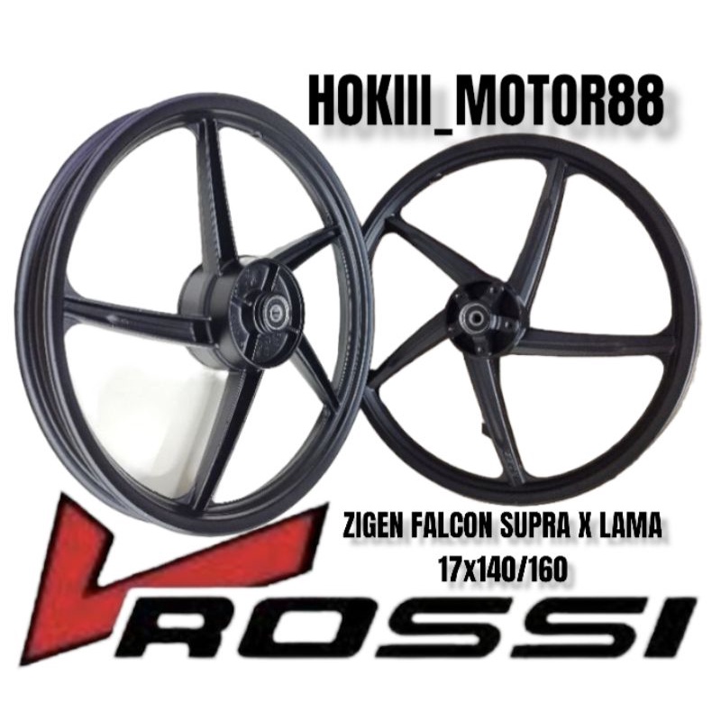 VELG/PELAK RACING ROSSI ZIGEN FALCON STANDAR HONDA SUPRA/SUPRA X LAMA