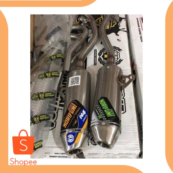 Promo Knalpot Norifumi N4 Original Stainless untuk CRF 150 L 18thM tools n  Limited