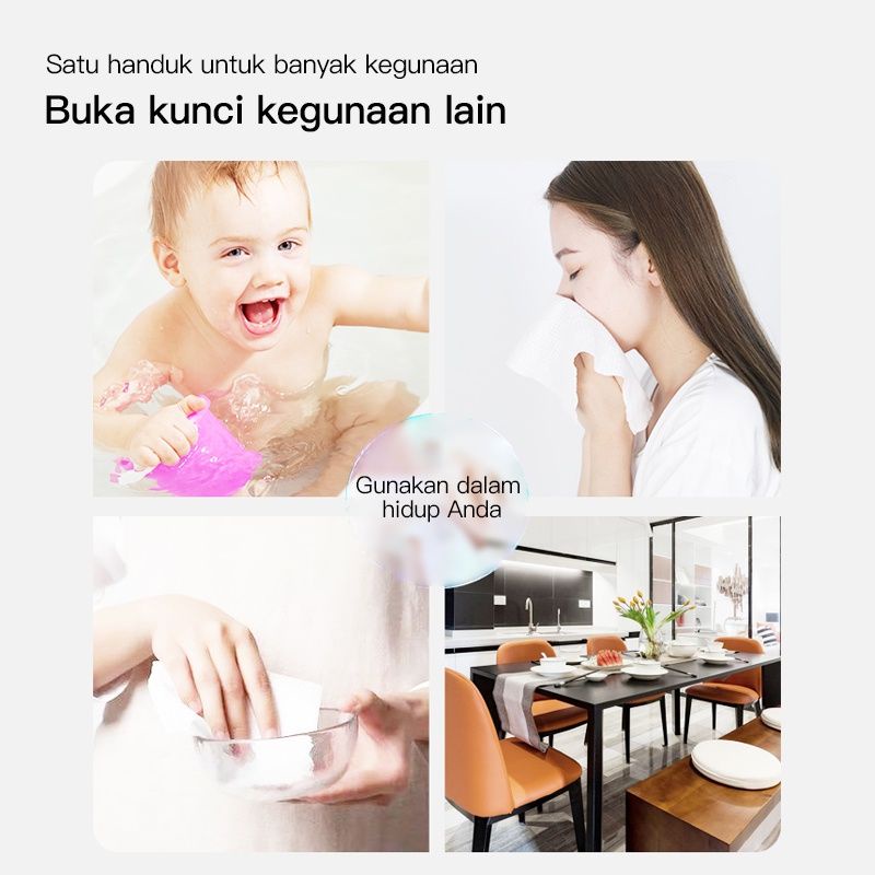 Handuk terkompresi portabel / sekali pakai / handuk OMFU