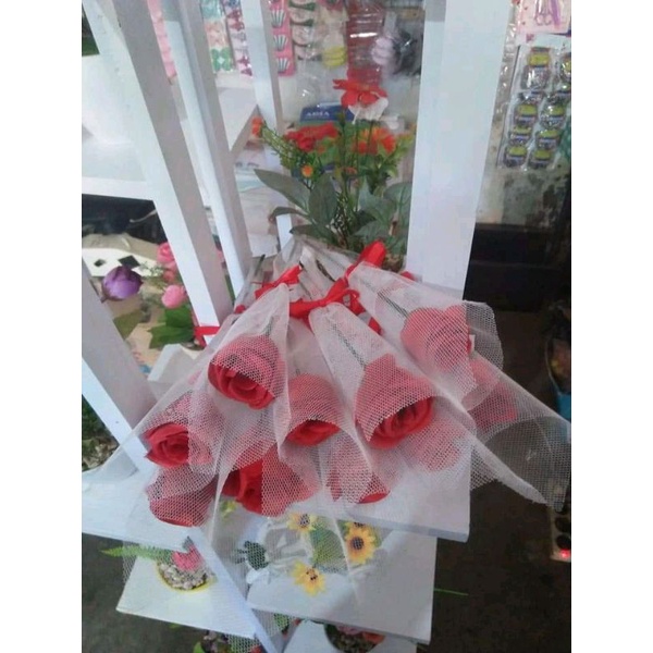 

buket mawar single