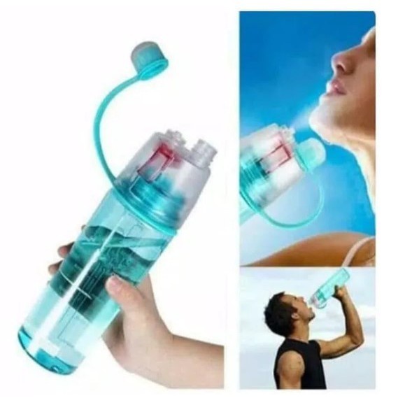 CINSTORE BOTOL MINUM NEW B SPORT SPRAY WATER BOTTLE 600 Ml BOTOL MINUM SEMPROT