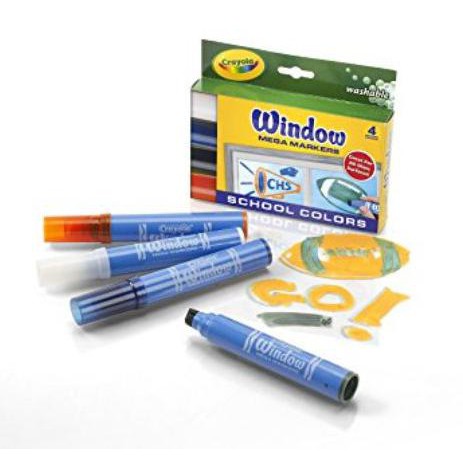 

Baru! Crayola Washable Window Mega 4-Color Set Marker Termurah