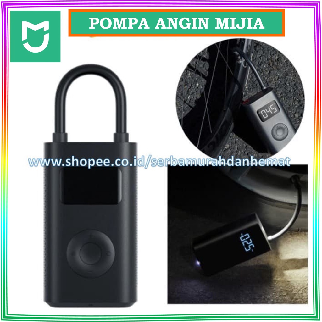 Pompa Angin Ban Electric Motor Mobil Sepeda Kasur MIJIA Portable Pump Air Compressor