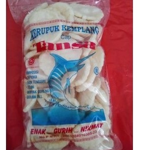 

krupuk coin ikan tenggiri nikmat, gurih, krez renyah.