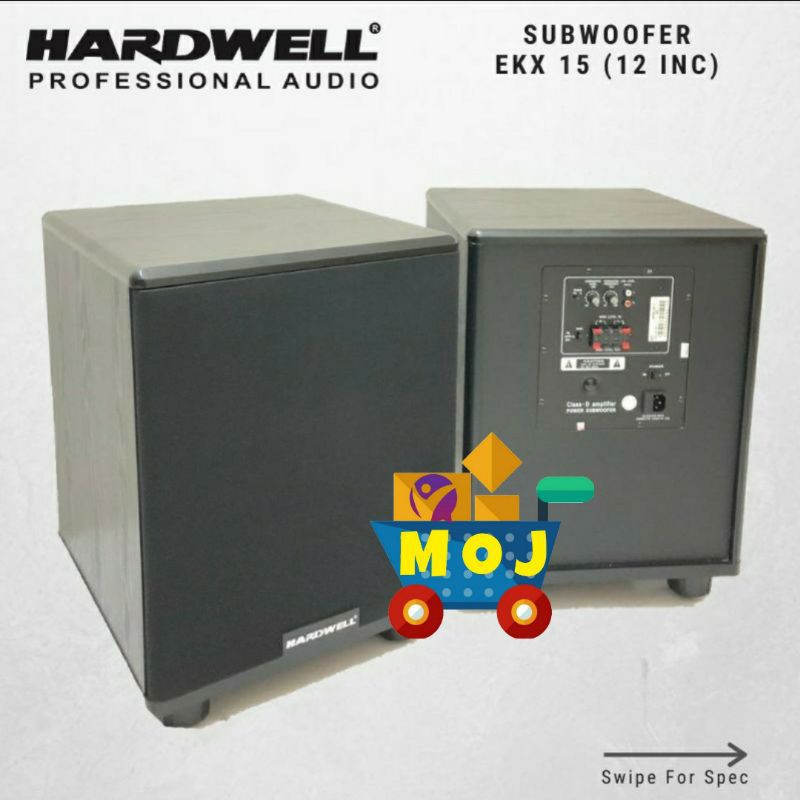 Subwoofer aktif 12 inch Hardwell Ekx15 Original Sub woofer aktiv ekx 15