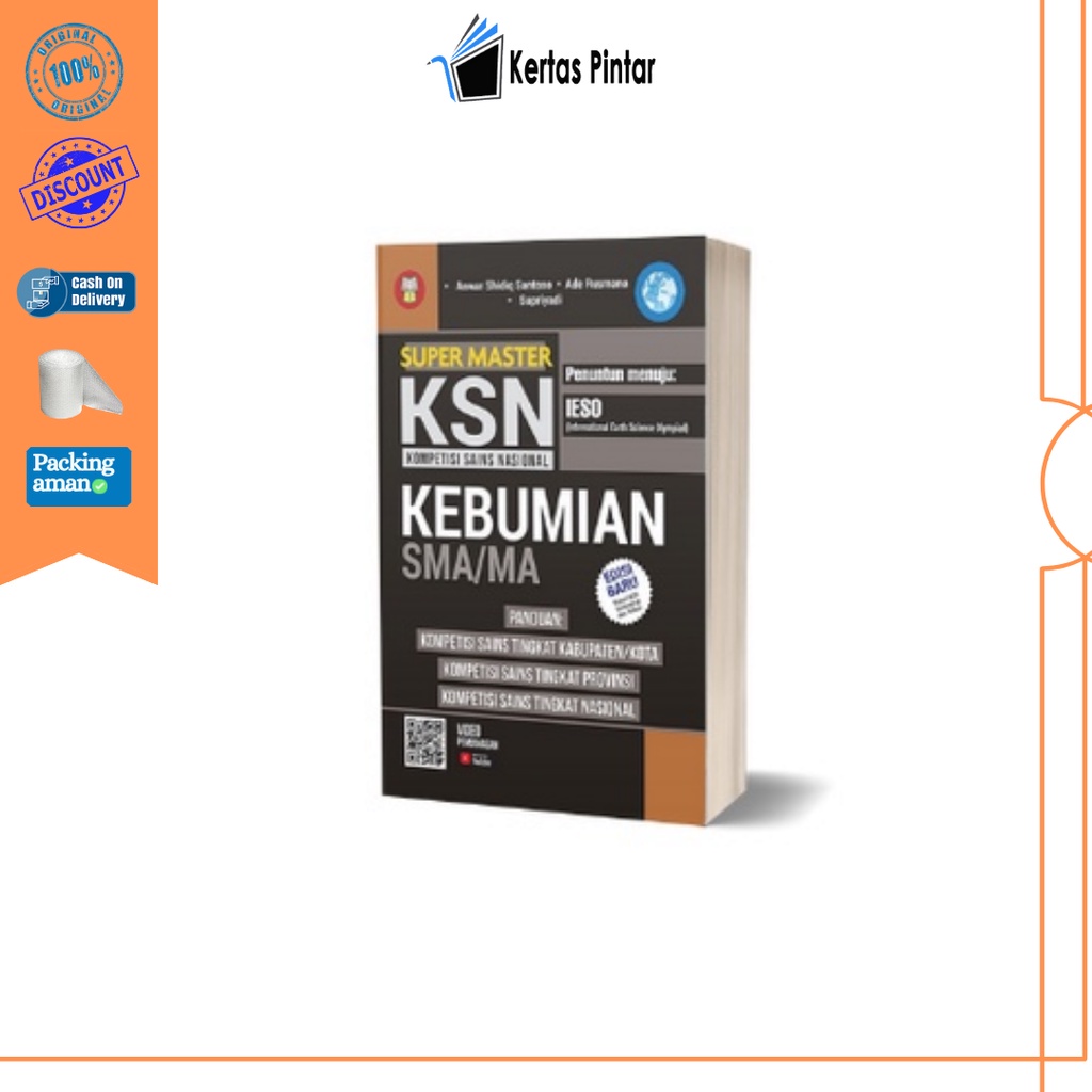 READY STOK SUPER MASTER KSN SMA/MA BIOLOGI KIMIA KEBUMIAN MATEMATIKA FISIKA GEOGRAFI EKONOMI Astronomi-KSN KEBUMIAN