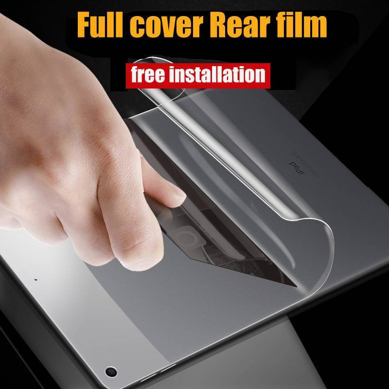 Film Pelindung Layar Belakang Full Cover Bahan Serat Karbon Untuk iPad 10 2022 10.9 Inchi Pro 2020 2021 2022 11 12.9 inch