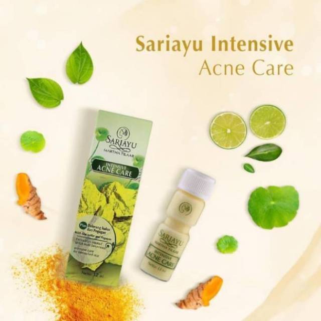 Sariayu Intensive Acne Care Serum 12 ml - Intens Menyembuhkan Jerawat ( Obat Totol Jerawat / Obat Jerawat ) Original 100%