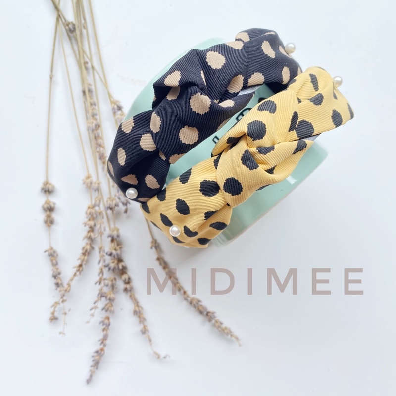 BANDO MUTIARA SIMPUL KOREA|BANDO POLKADOT|BANDO MUTIARA|Bando Nagita