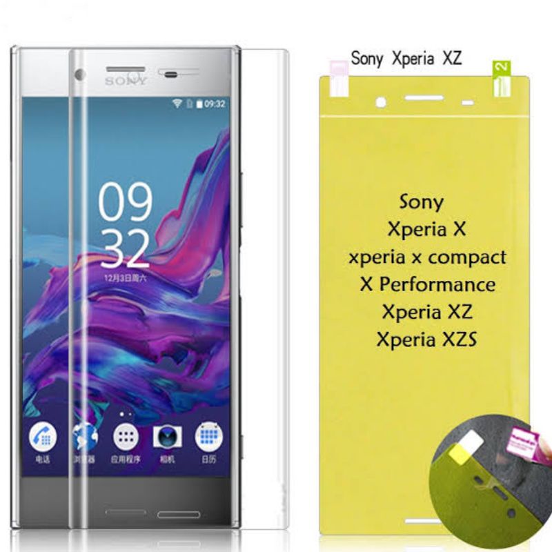 hydrogel sony xperia x/xz/xz1/xzs/xz premium/xz2/xz2 premium/xz3 antigores
