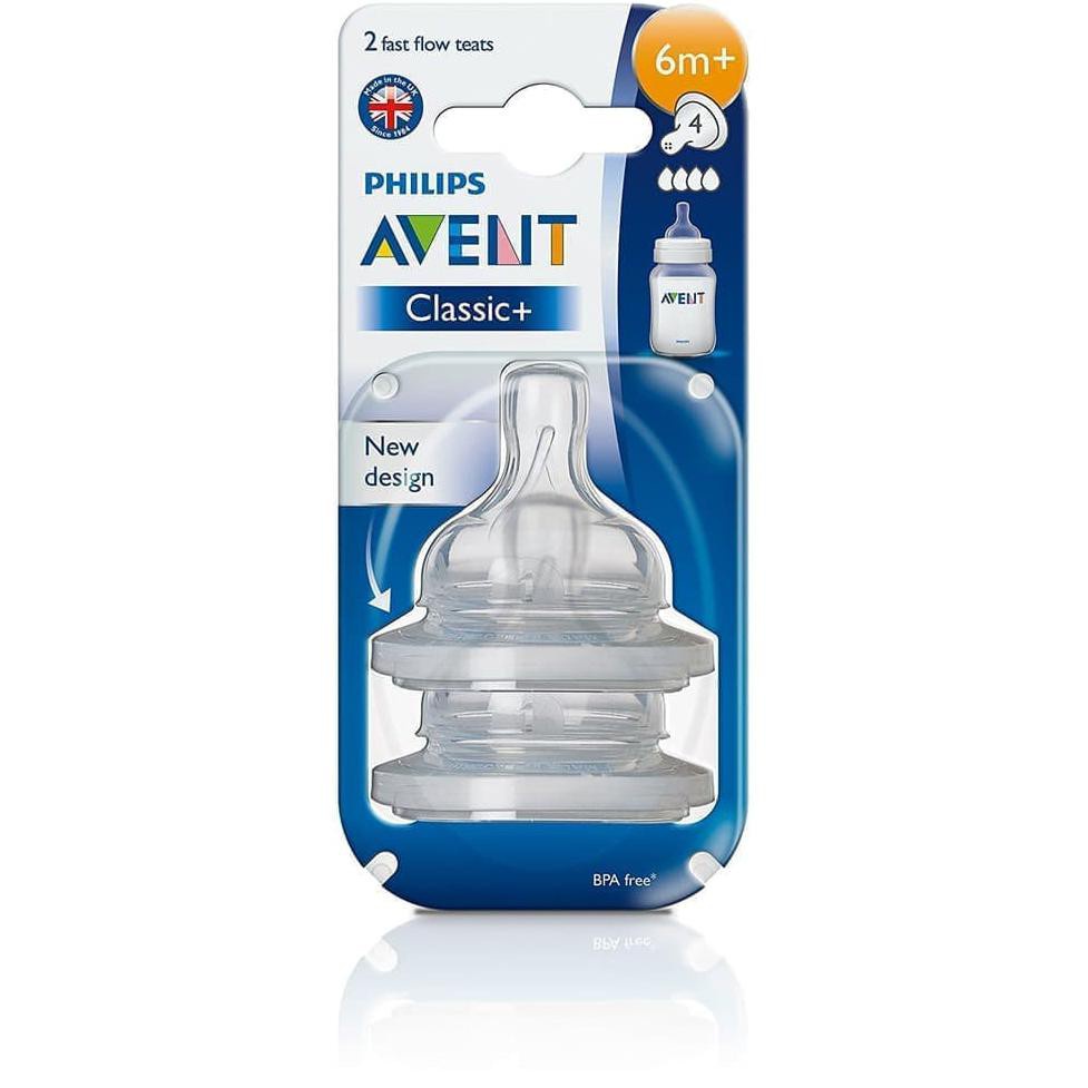 AVENT TEAT FAST FLOW 4H AIRFLEX SCF634/27