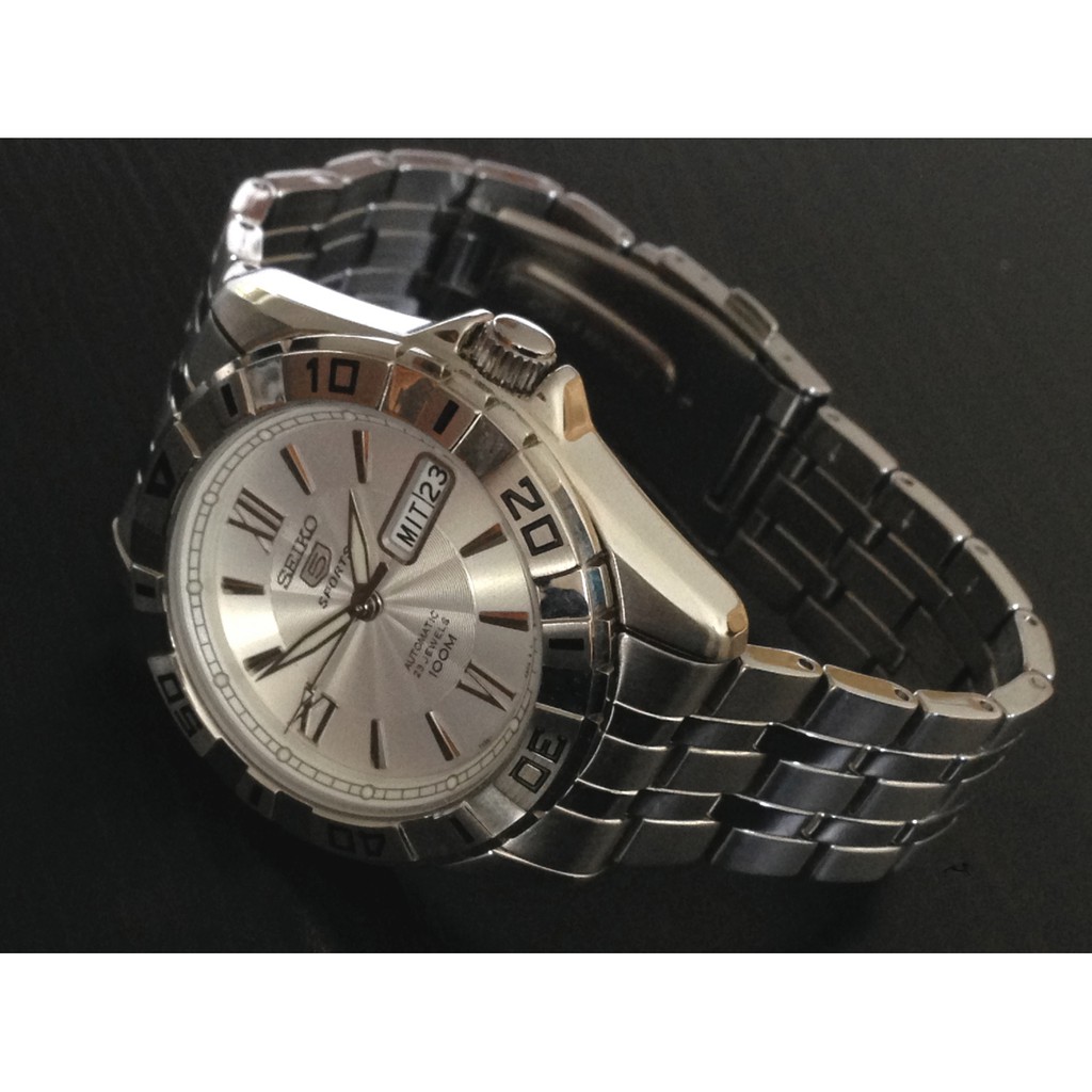 Seiko 5 Sports SNZH79K1 Automatic Silver Dial | Jam Pria SNZH79