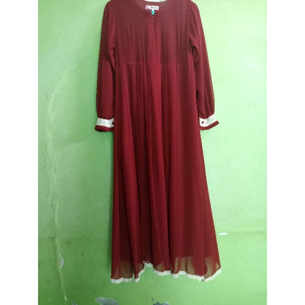 Gamis candy original by zahidah (PRELOVED)