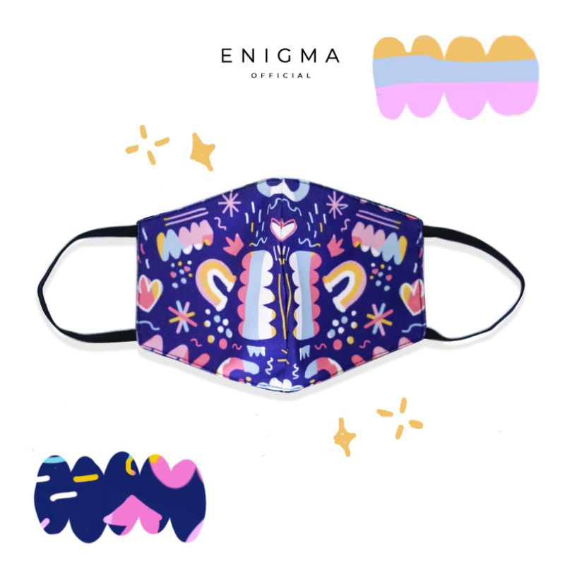 SALE TERBARU MASKER KAIN REUSABLE ORIGINAL ENIGMA