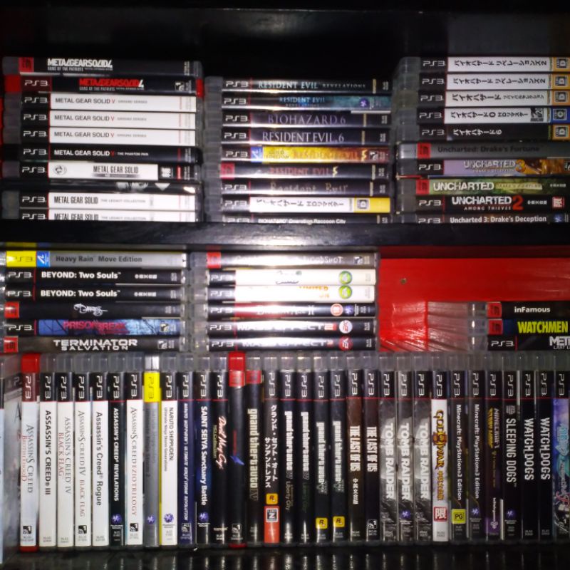 Kaset Game PS3 BD PS 3 SECOND ORIGINAL