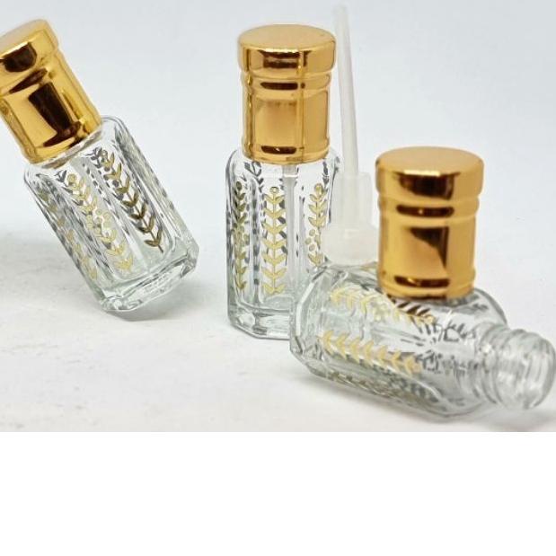 ✾ botol tola botol minyak wangi botol antik botol minyak arab 6ML PADI PRINTING LASER PERLUSIN SPECI