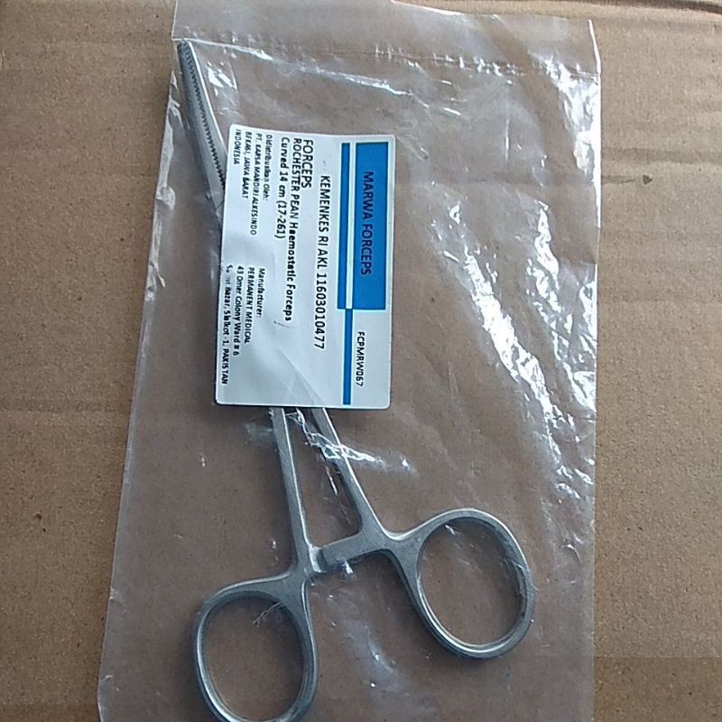 Klem Pean Bengkok 14cm